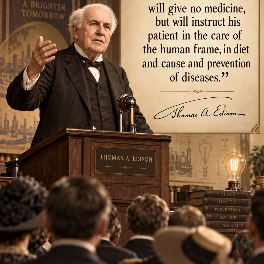 「The doctor of the future will